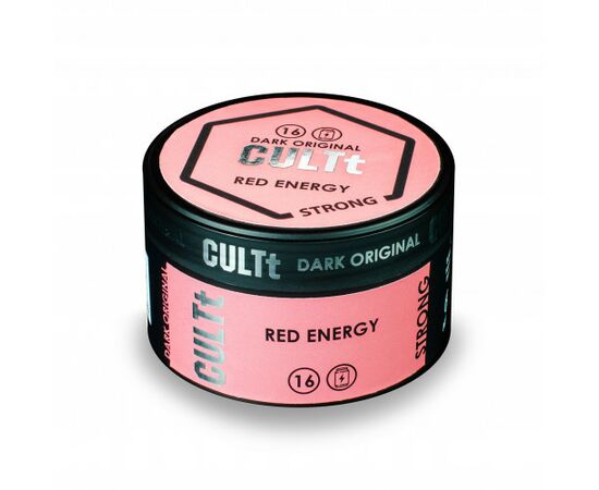 Тютюн CULTT Strong DS16 Red Energy (Червоний Енергетик) 100гр