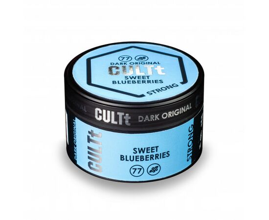 Табак CULTT Strong DS77 Sweet Blueberries (Культ Сладкая Черника) 100гр