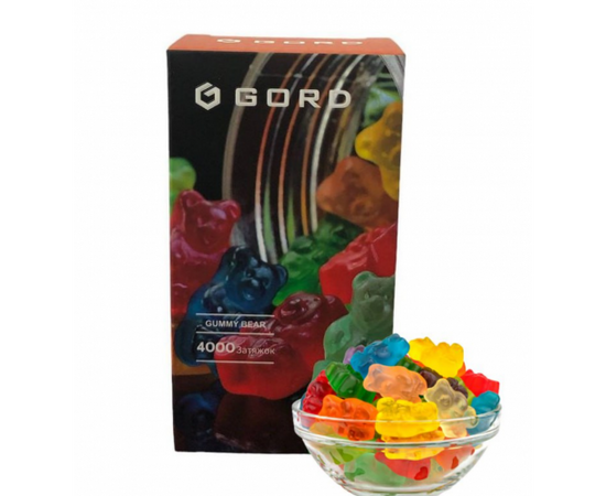 Одноразка Gord G-05 4000 Gummy Bear (Желейные Мишки)