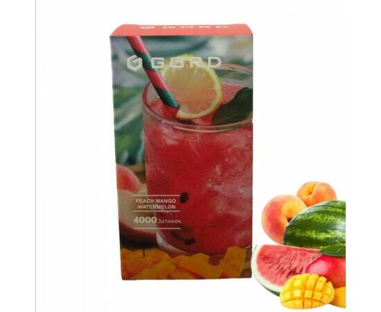 Одноразка Gord G-05 4000 Peach Mango Watermelon (Персик Манго Арбуз)