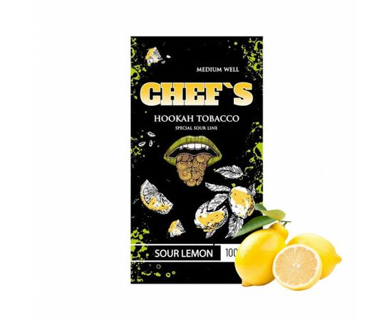 Табак Chefs Sour Lemon (Чифс Кислый Лимон) 100 грамм