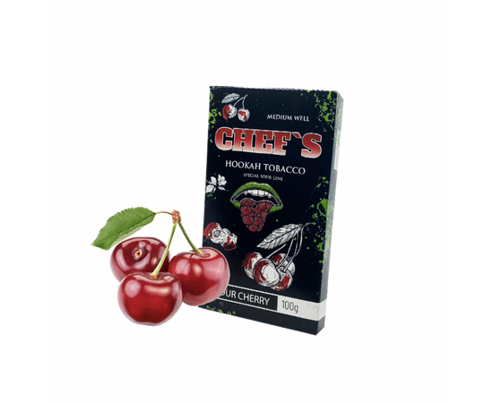 Тютюн Chefs Sour Cherry (Кисла Вишня) 100гр