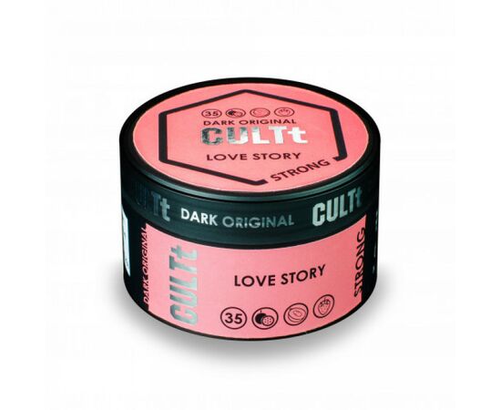 Тютюн CULT Medium M35 Love Story (Маракуя Диня Полуниця Льод) 100гр