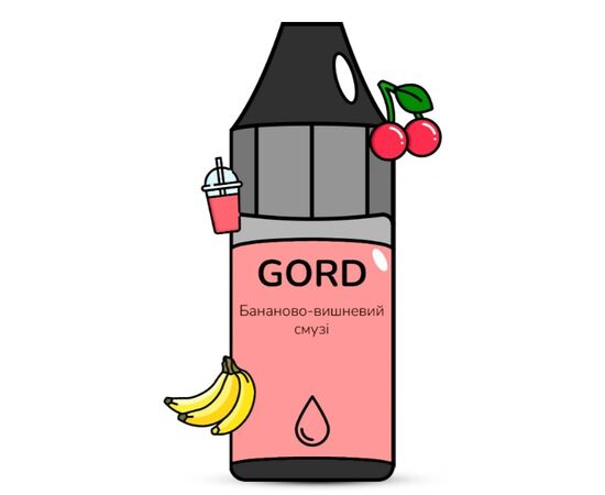 Рідина Gord Banana Cherry Smoothie (Бананово-Вишневий Смузі) 35 мл 5%