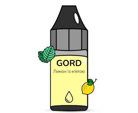 Рідина Gord Lemon Mint (Лимон М'ята) 35 мл 5%