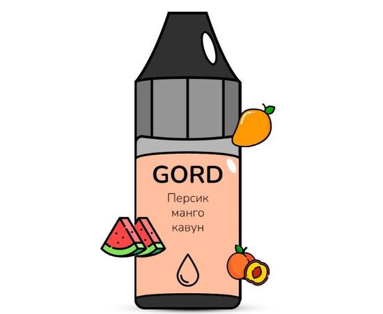 Рідина Gord Peach Mango Watermelon (Персик Манго Кавун) 35 мл 5%