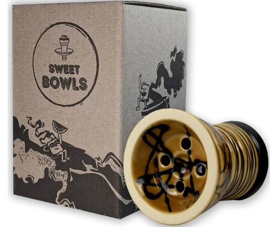 Чаша для кальяну Sweet Bowls New Turkish Glaze Yellow