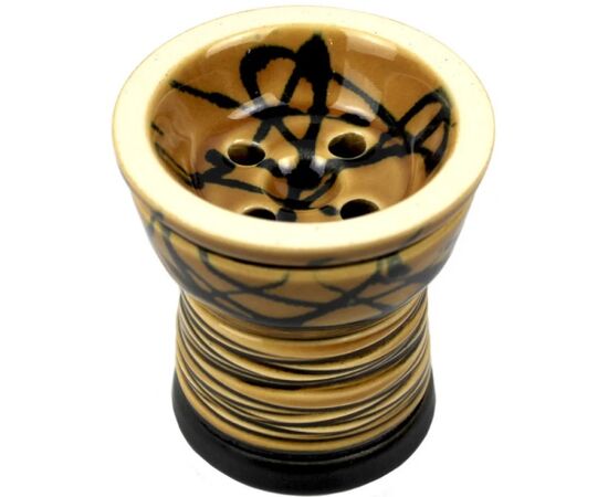 Чаша для кальяну Sweet Bowls New Turkish Glaze Yellow