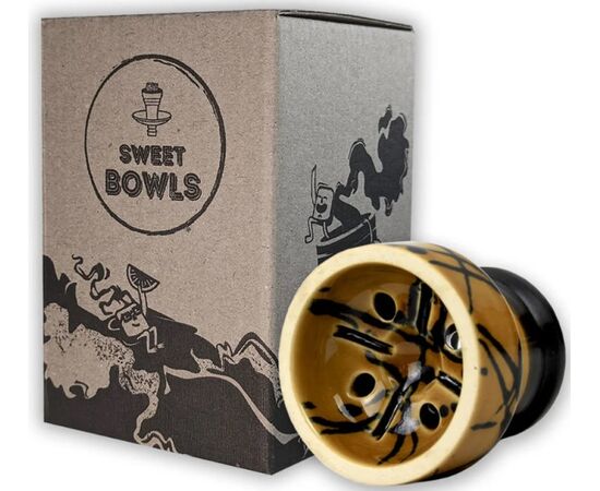 Чаша для кальяну Sweet Bowls Ring Glaze Yellow