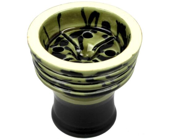 Чаша для кальяну Sweet Bowls Unika Glaze Green