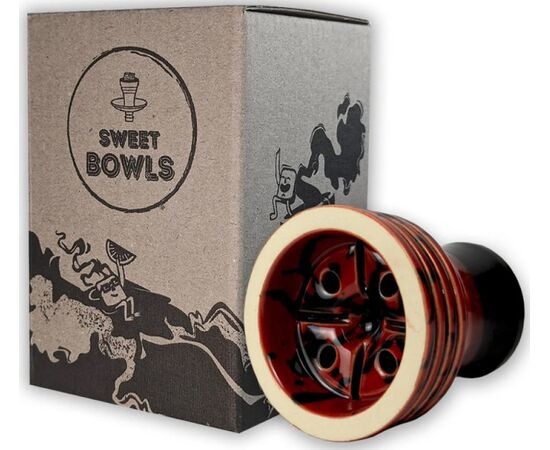 Чаша Sweet Bowls Unika Glaze Red