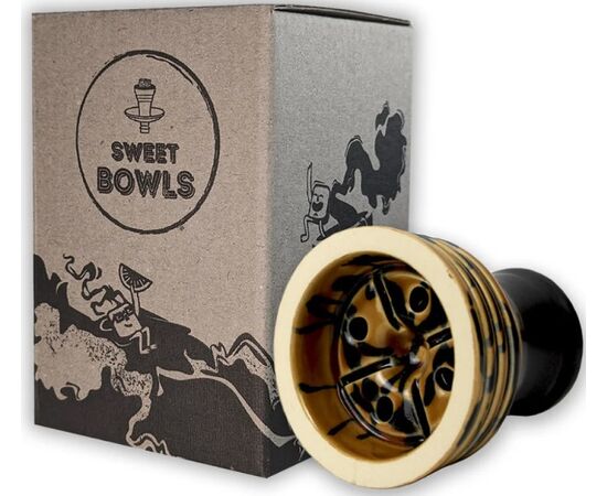 Чаша для кальяну Sweet Bowls Unika Glaze Yellow