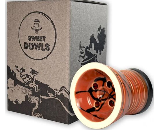 Чаша для кальяну Sweet Bowls New Turkish Glaze Orange