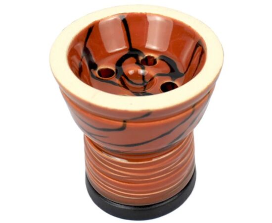 Чаша для кальяну Sweet Bowls New Turkish Glaze Orange