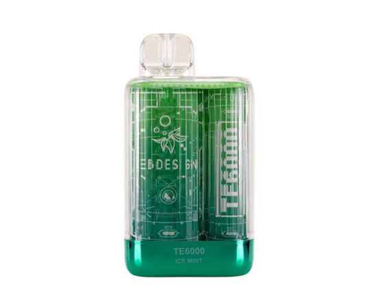 Одноразка Elf Bar TE6000 Ice Mint (Мята Лёд)