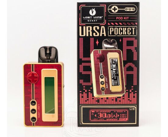 Lost Vape Ursa Pocket 1200 мАч Nes Red Многоразовая Pod-система