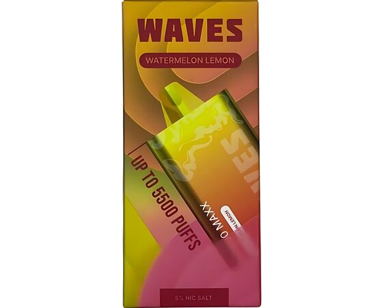 Одноразка Waves W5500 Maxx Watermelon Lemon (Кавун Лимон)