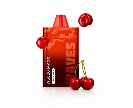 Одноразка Waves W5500 Maxx Cherry Cola (Вишня Кола)