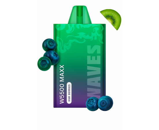 Одноразка Waves W5500 Maxx Kiwi Berries (Киви Ягоды)