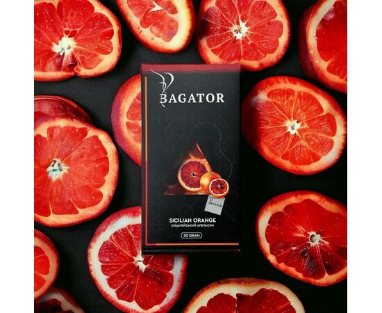 Безтютюнова суміш Bagator Sicilian Orange (Сицилійський Апельсин) 50гр