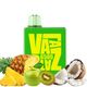Электронные сигареты VAAL GLAZ6500 Pineapple Coconut Kiwi Apple (Веел) Ананас Кокос Киви Яблоко