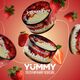 Табак Yummy Strawberry Cheesecake (Клубничный Чизкейк) 100гр