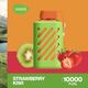Электронная сигарета Vozol 10000 Strawberry Kiwi (Клубника Киви)