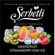 Табак Serbetli Ice Grapefruit Strawberry Kiwi  (Грейпфрут Клубника Киви Лёд) 100 гр